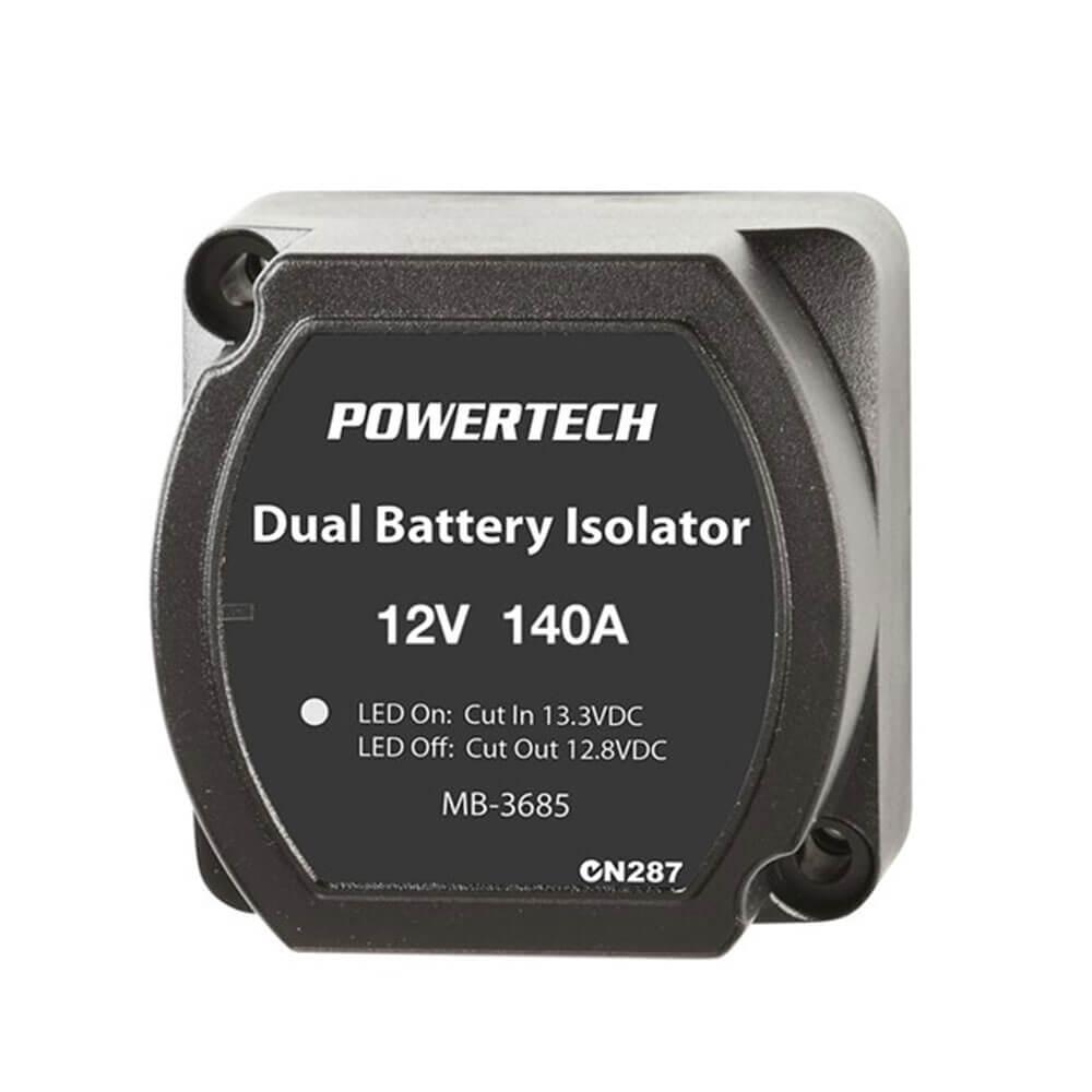 12V 140A Dual Battery Isolator (Vsr)  |  Chargers & Adapters Indoor Chargers & Adapters