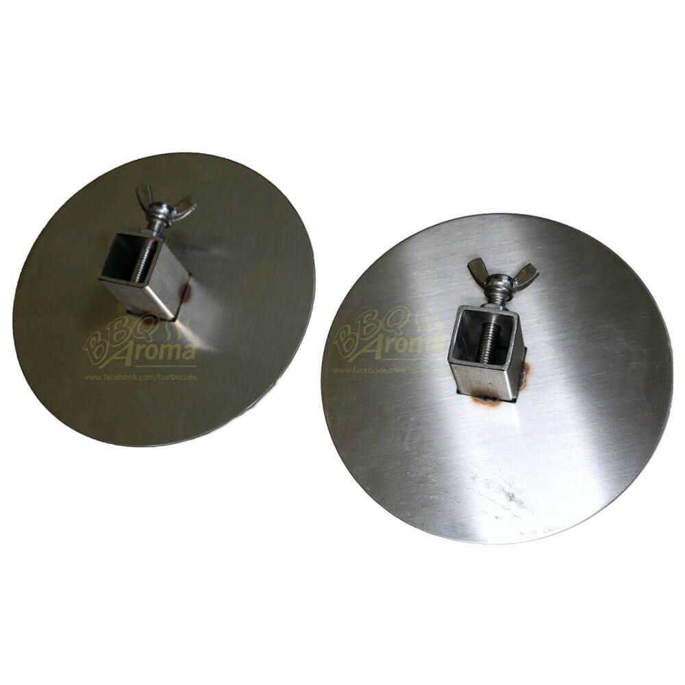 20Mm Stainless Steel Gyros Plates (Set Of 2)  |  Barbeques Barbeques Barbeques