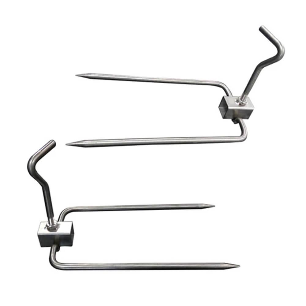 22Mm Square Collar S/Steel Bbq Spit Prongs  |  Barbeques Barbeques Barbeques