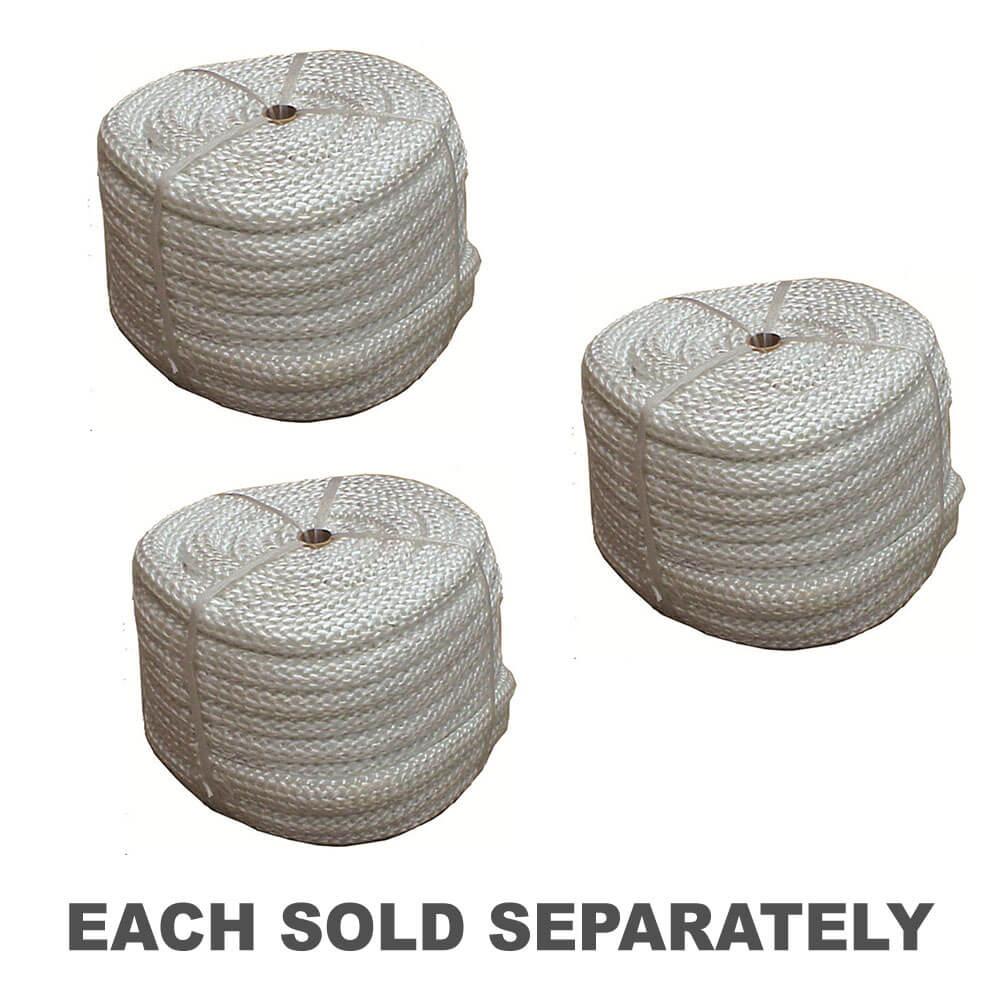 2M White Fibreglass Rope  |  Barbeques Barbeques Barbeques