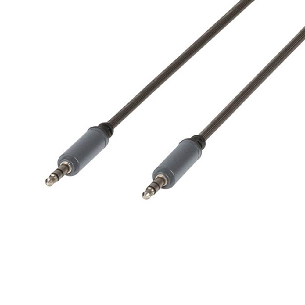 3.5Mm Stereo Stainless Armoured Audio Cable (1M)  |  Audio / Video & Home Theatre Audio / Video & Home Theatre Audio / Video & Home Theatre