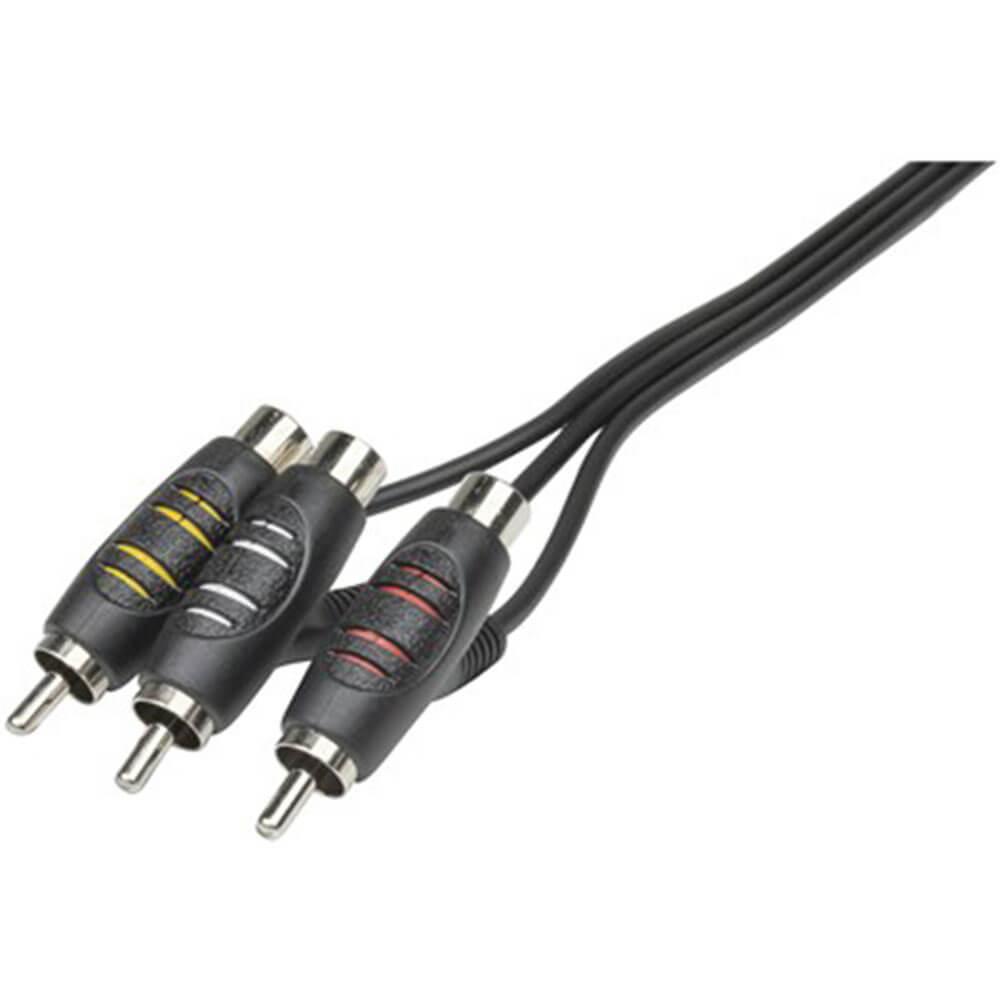 3 Rca Piggyback Plugs To 3 Rca Plugs Audio Visual Cable 1.5M  |  Audio / Video & Home Theatre Audio / Video & Home Theatre Audio / Video & Home Theatre