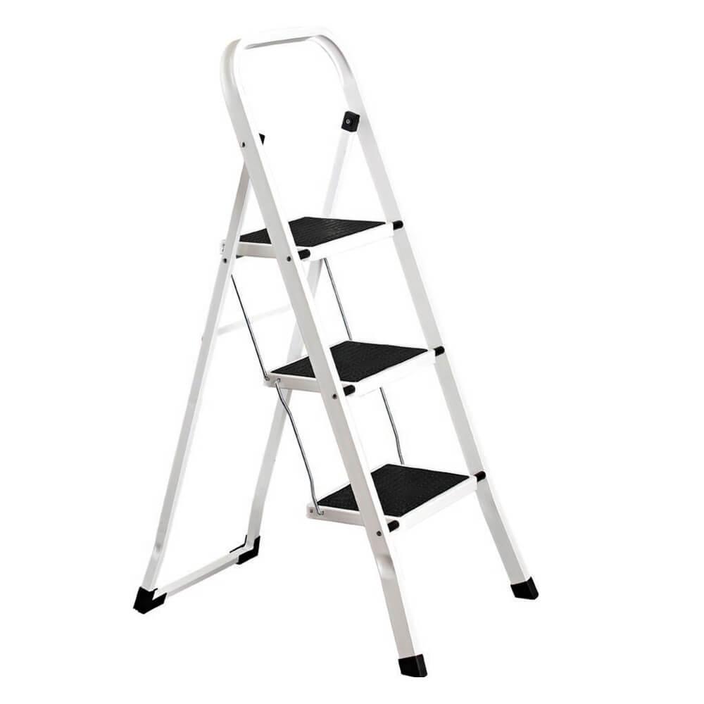 3 Step Ladder (White)  |  Gardening Gardening Gardening