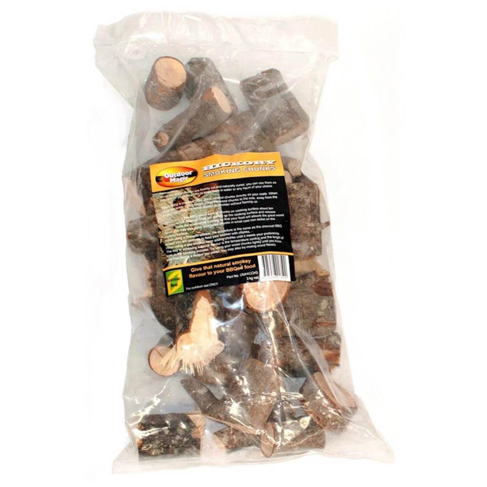 3Kg Bag Hickory Smoking Chunks  |  Barbeques Barbeques Barbeques