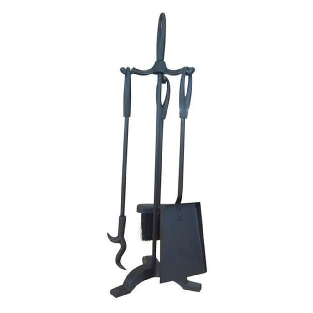 3Pc Fire Tool Set W/ Stand (21X60Cm)  |  Barbeques Barbeques Barbeques