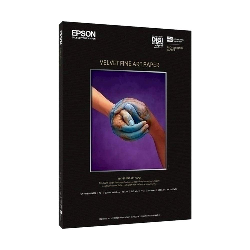 A3+ Velvet Fine Art Paper 20Pc  |  Other Accessories Accessories Other Accessories