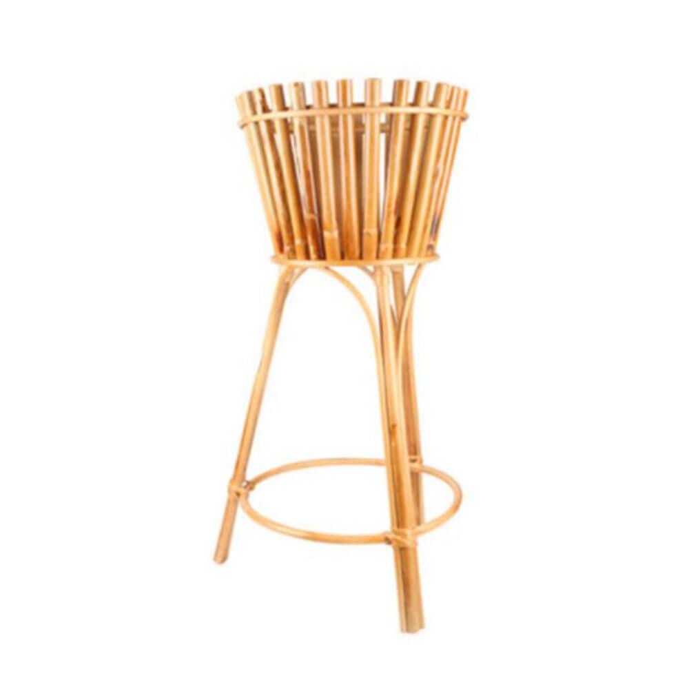 Ada Rattan Planter Stand Medium (58X28Cm)  |  Gardening Gardening Gardening