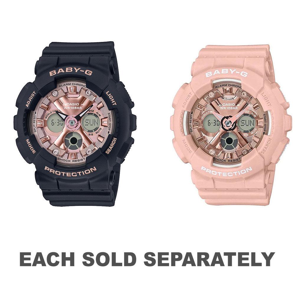 Baby-G Tough Analog/Digital Watch  |  Watches & Jewellery Accessories Black/Rose Gold