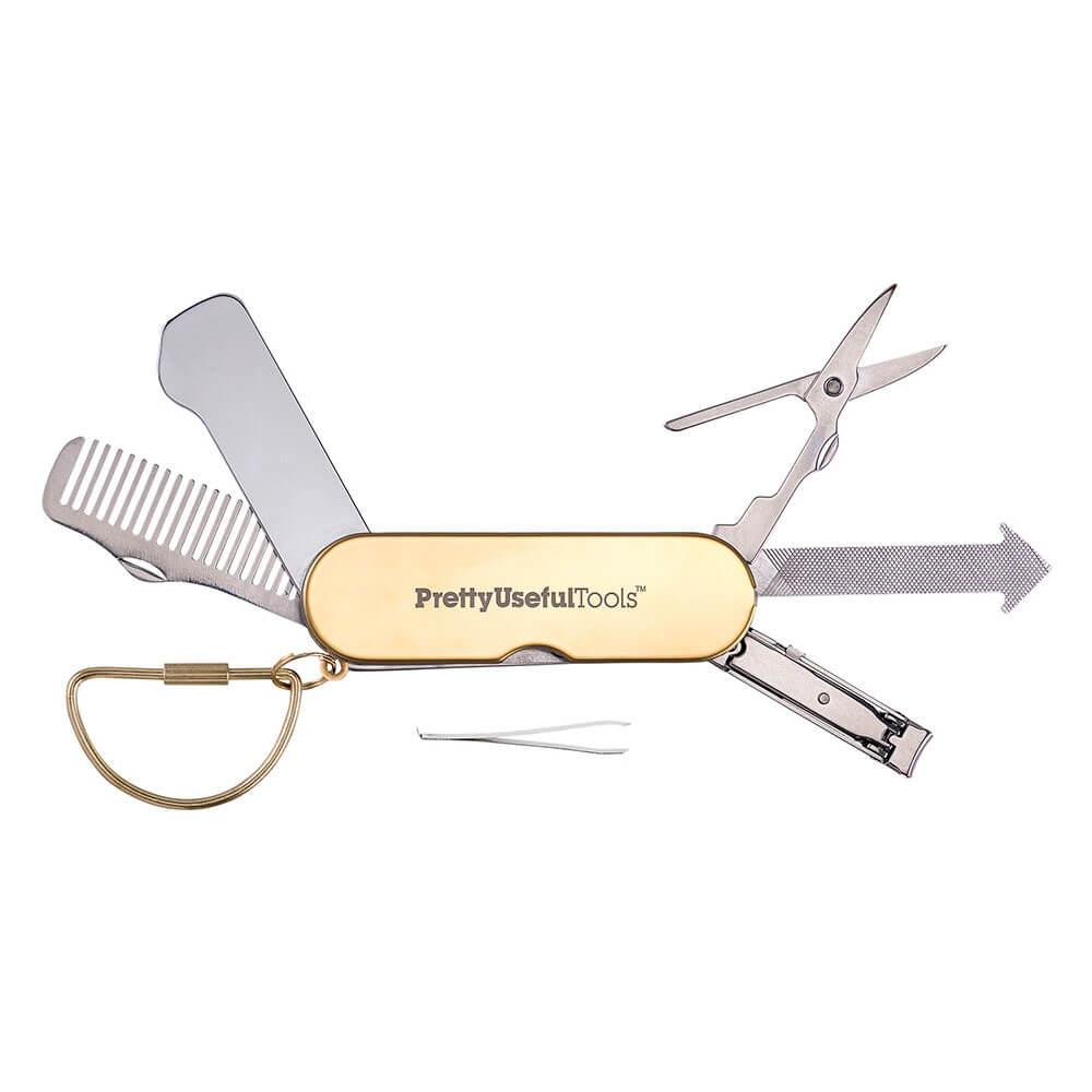 Beauty Multi-Tool (Gold)  |  Skincare Grooming Skincare