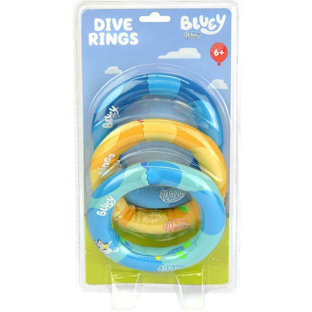 Bluey Dive Rings  |  Swimming & Beach Outdoor Swimming & Beach