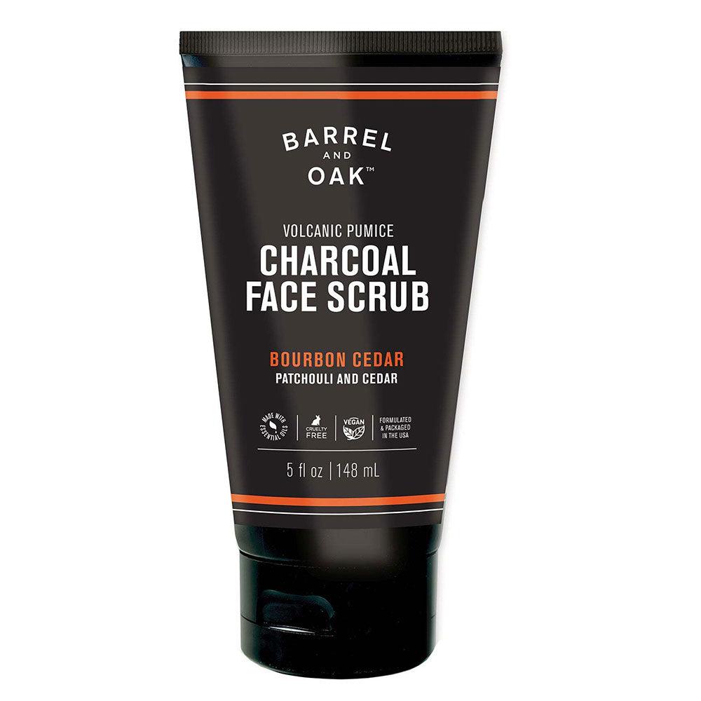 Bourbon Cedar Volcanic Pumice & Charcoal Face Scrub 147Ml  |  Shaving & Grooming Grooming Shaving & Grooming