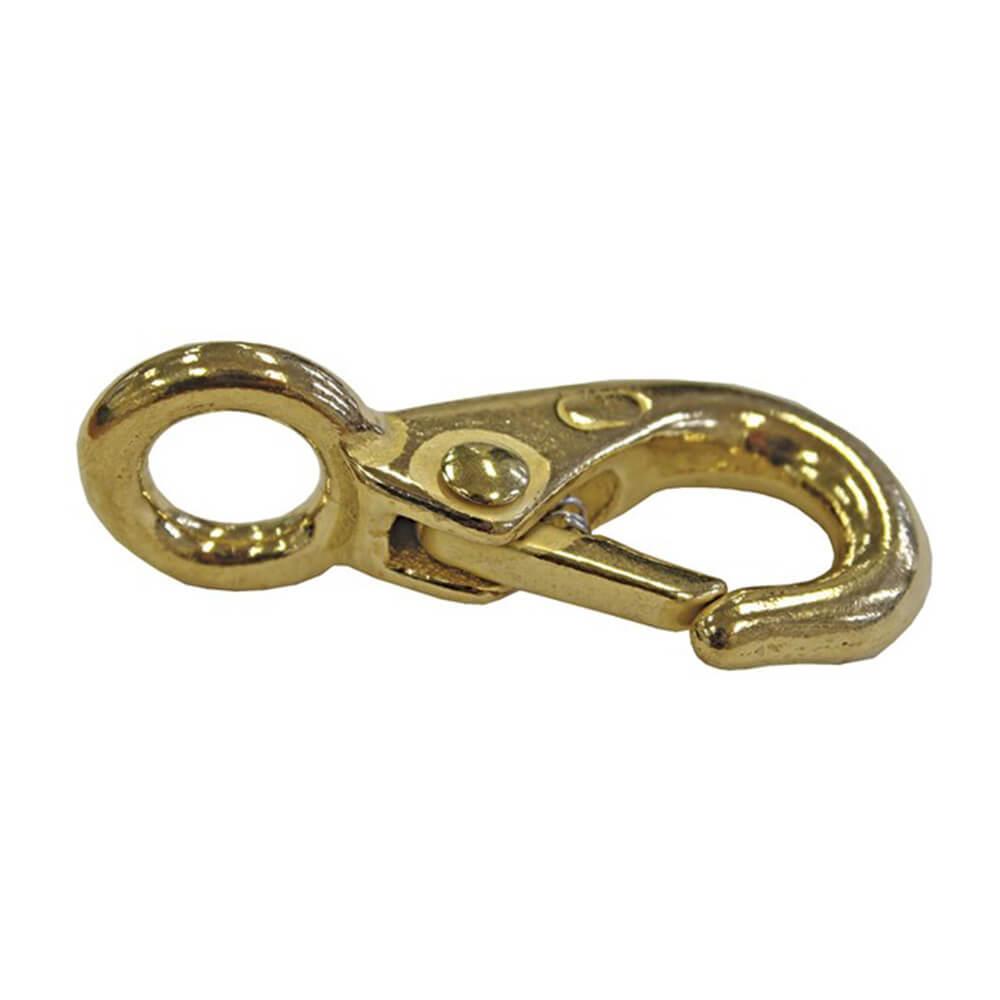 Brass Spring Lever Snap Hook 55Mm  |  Hiking & Walking Hiking & Walking Hiking & Walking