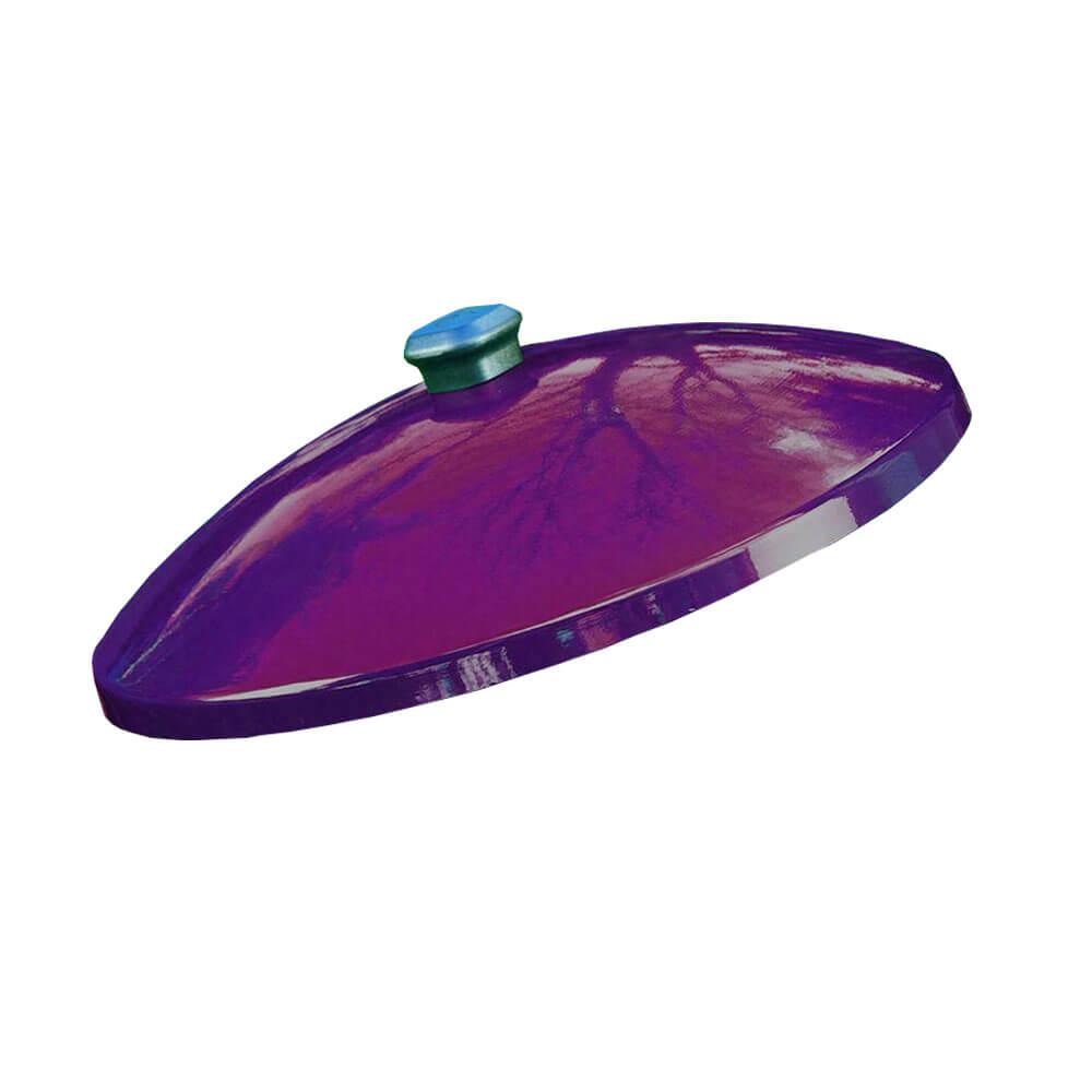 Burgundy Supa Platter W/ Vitreous Enamel Base (41Cm Dia.)  |  Barbeques Barbeques Barbeques