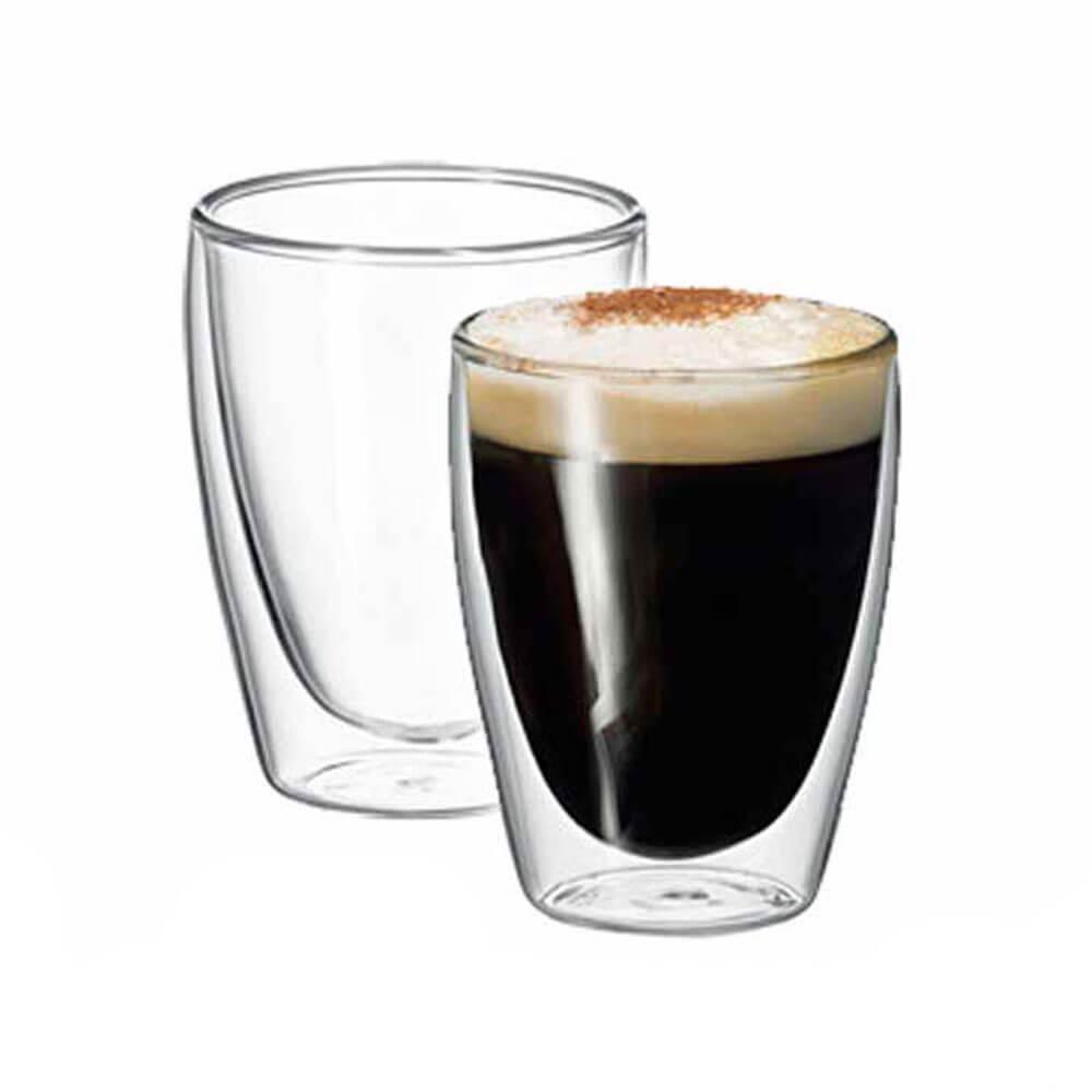 Caffe 8Pc Twin Wall Glass Set  |  Drinking & Bar Drinking & Bar Drinking & Bar