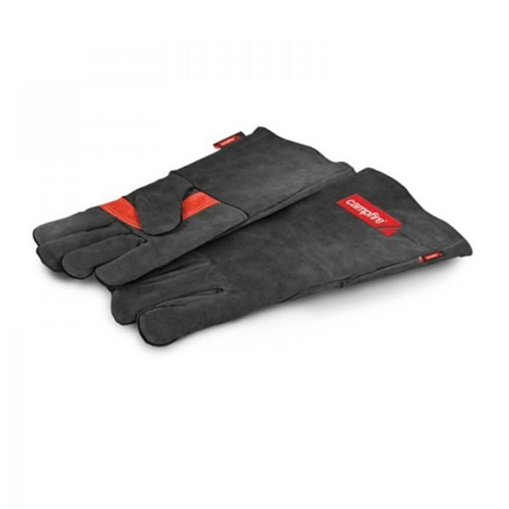 Campfire Protective Leather Gloves  |  Barbeques Barbeques Barbeques