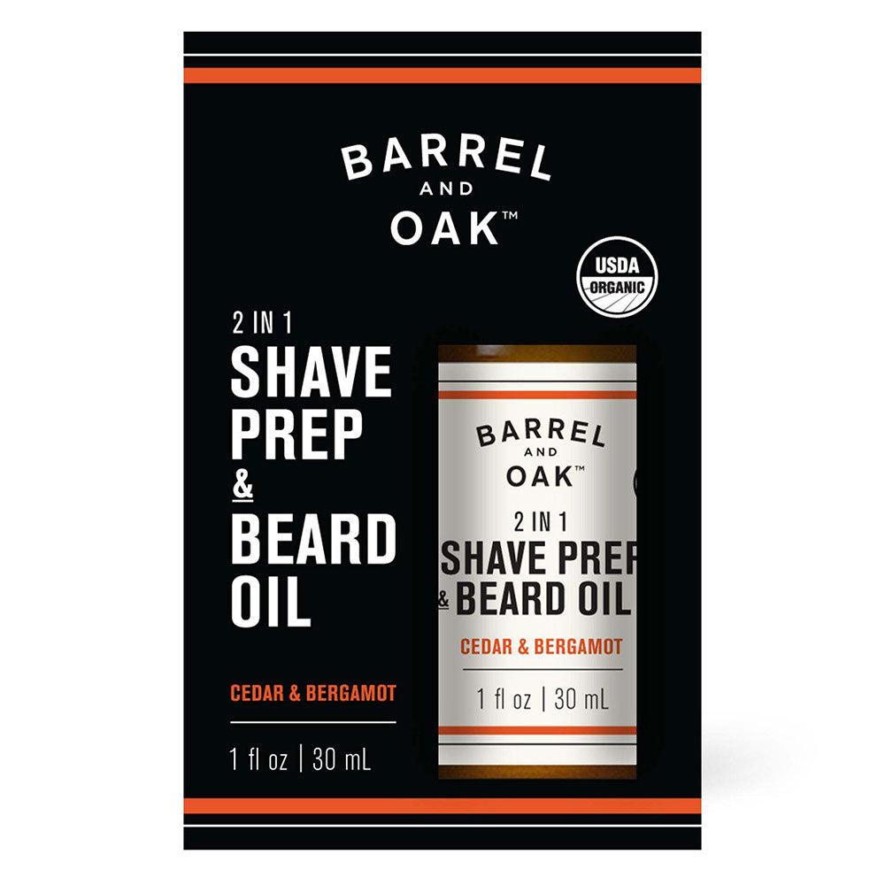 Cedar & Bergamot 2-In-1 Shave Prep & Beard Oil 30Ml  |  Shaving & Grooming Grooming Shaving & Grooming