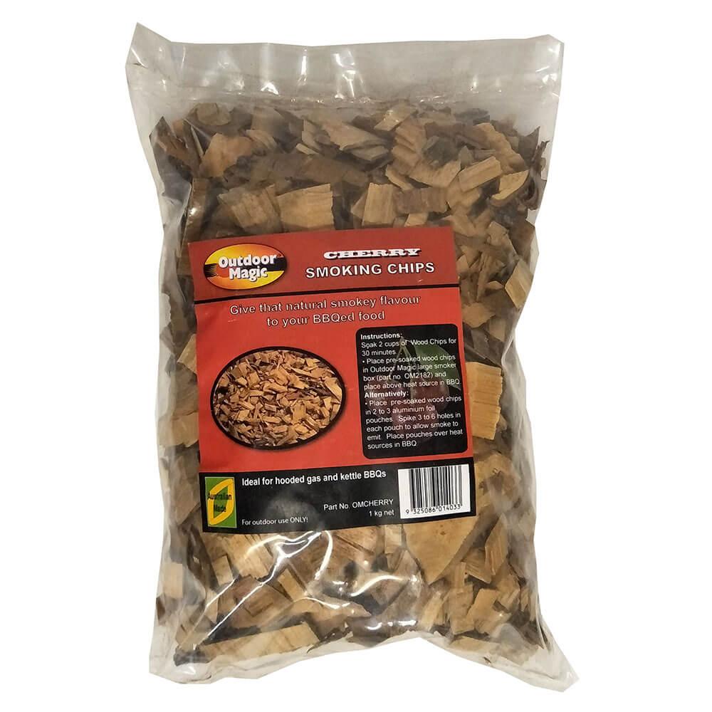 Cherry Smoking Chips (1Kg)  |  Barbeques Barbeques Barbeques