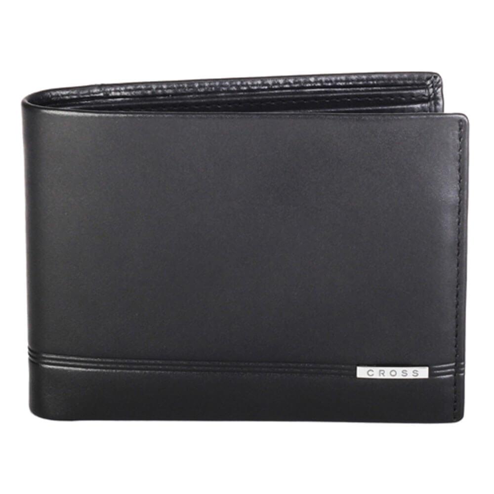 Classic Century Folded Id Card Case (Black)  |  Wallets & Money Clips Accessories Wallets & Money Clips