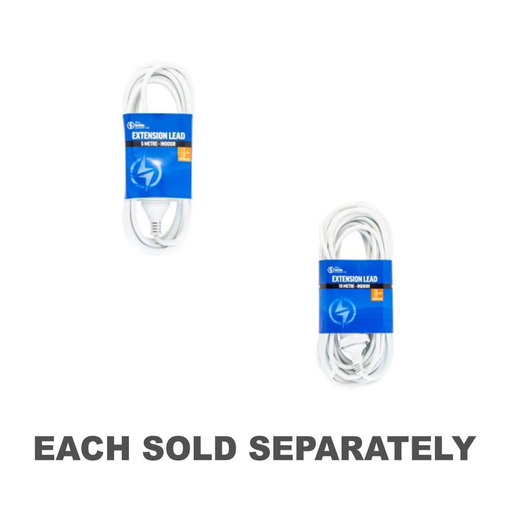 Co. Extension Lead (White)  |  Chargers & Adapters Chargers & Adapters Chargers & Adapters