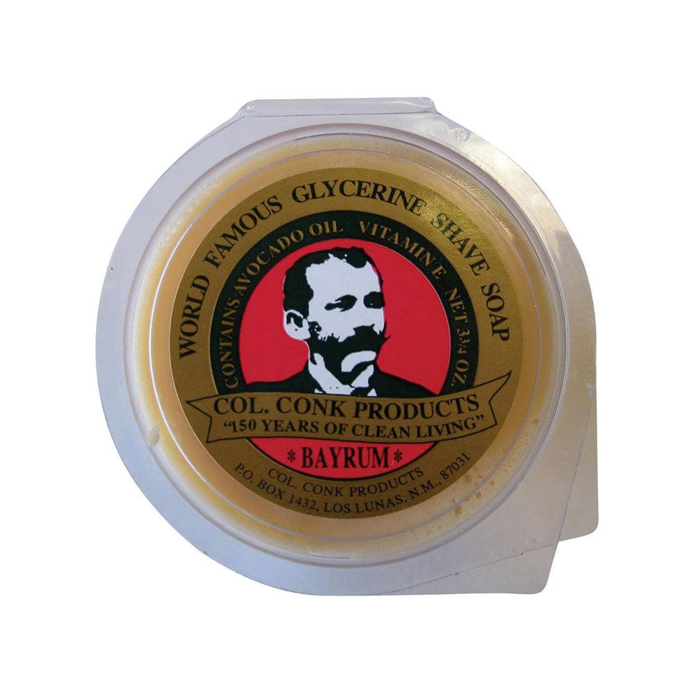 Colonel Conk Bay Rum Shave Soap Super Bar 3.15Oz  |  Shaving & Grooming Grooming Shaving & Grooming