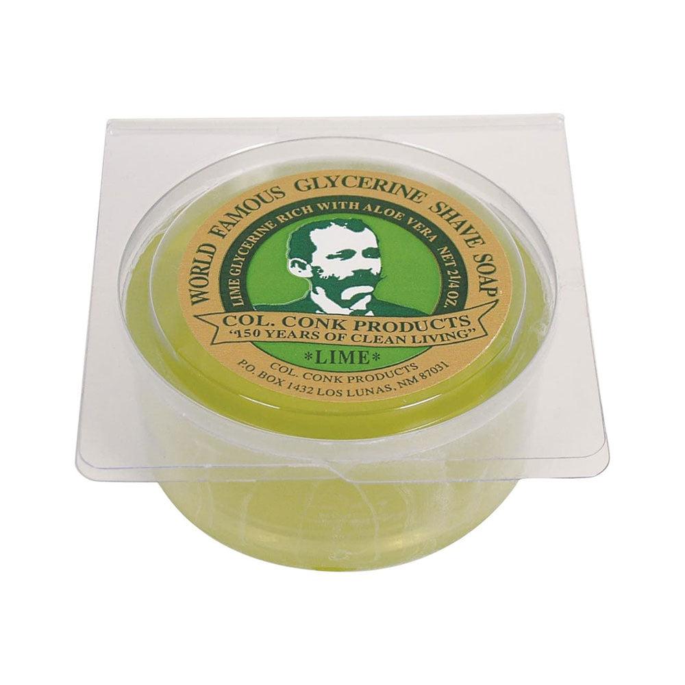 Colonel Conk Lime Glycerine Shave Soap 2Oz  |  Shaving & Grooming Grooming Shaving & Grooming