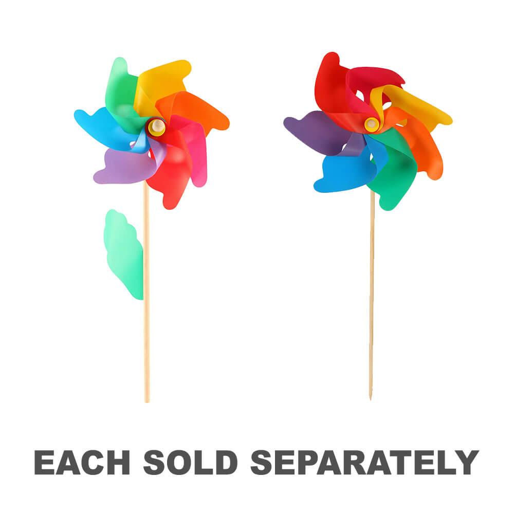 Colourful Spin Windmill On Stick  |  Gardening Gardening Gardening