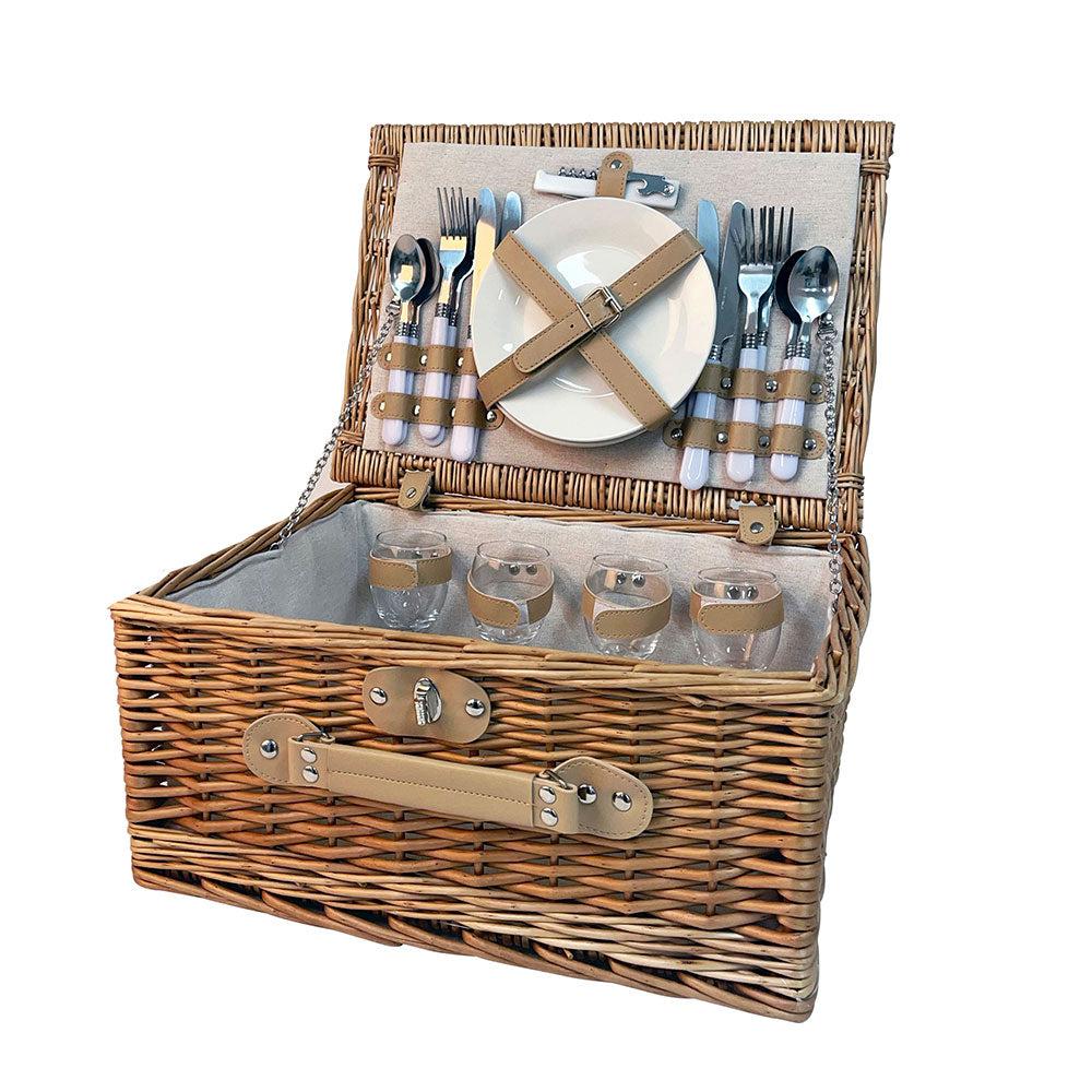 Compact Picnic Basket (40X28X20Cm)  |  Gardening Gardening Gardening