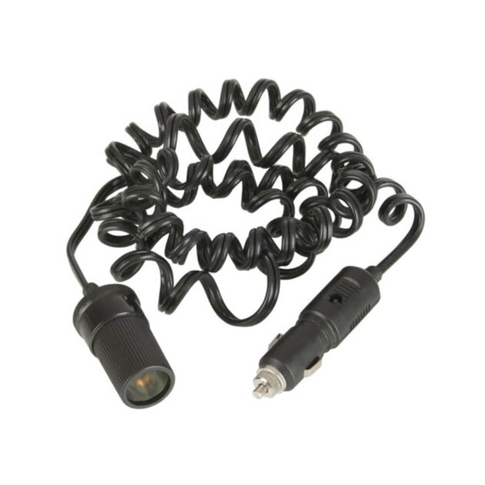 Curly 15A Extension Cable Cigarette Lighter Plug 3M  |  Chargers & Adapters Chargers & Adapters Chargers & Adapters