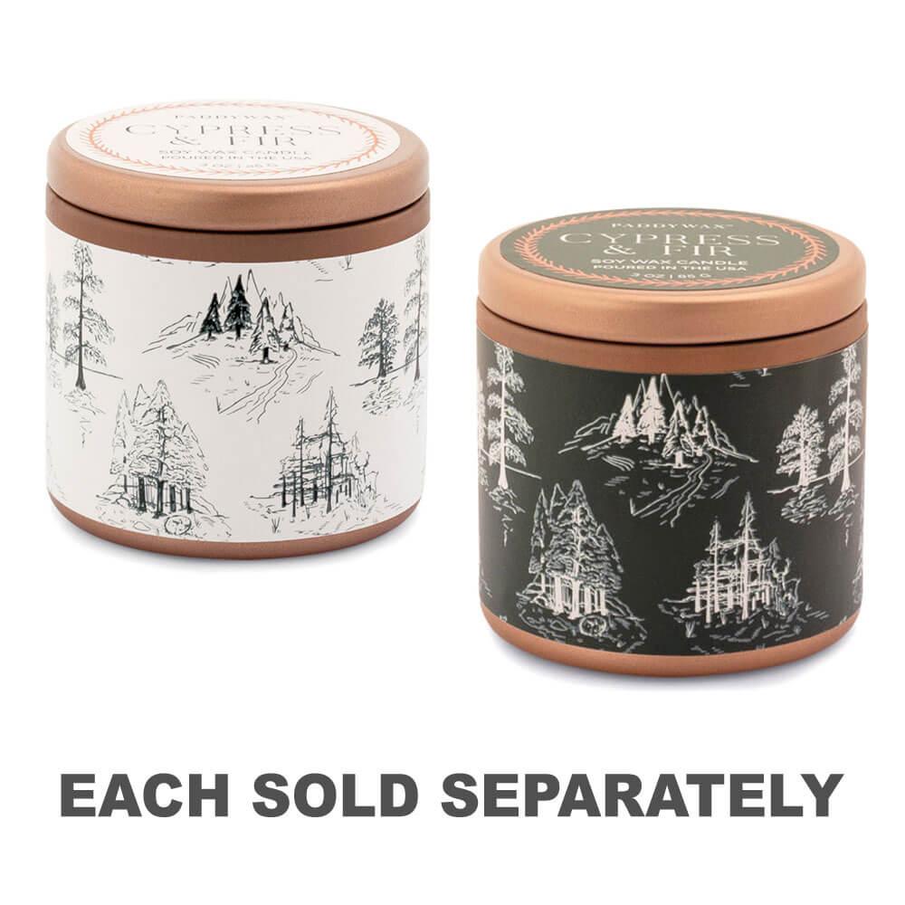 Cypress & Fir Copper Tin Candle 3Oz  |  Fragrances Fragrances Fragrances