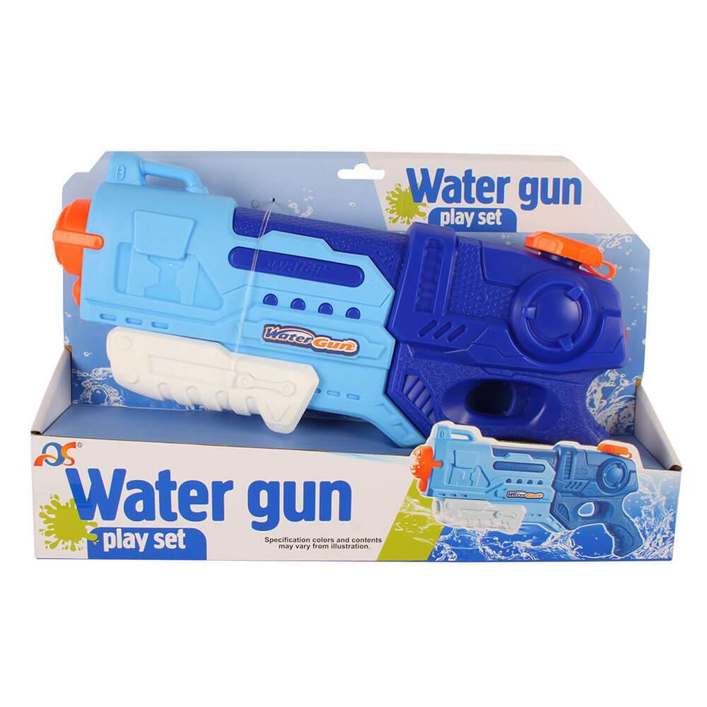 Deluxe Water Gun In Box Blue (36X18Cm)  |  Swimming & Beach Outdoor Swimming & Beach