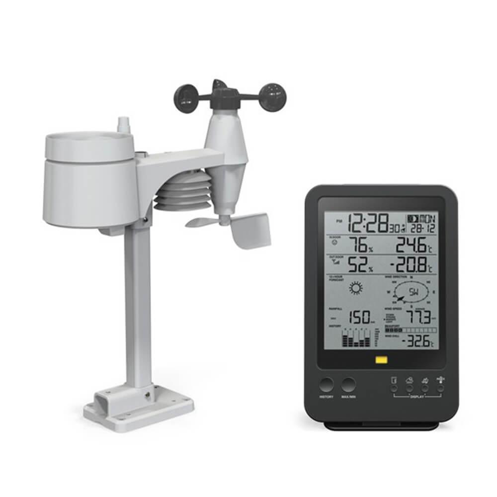 Digital 5 In 1 Wireless Weather Station B/W Display  |  Gardening Gardening Gardening