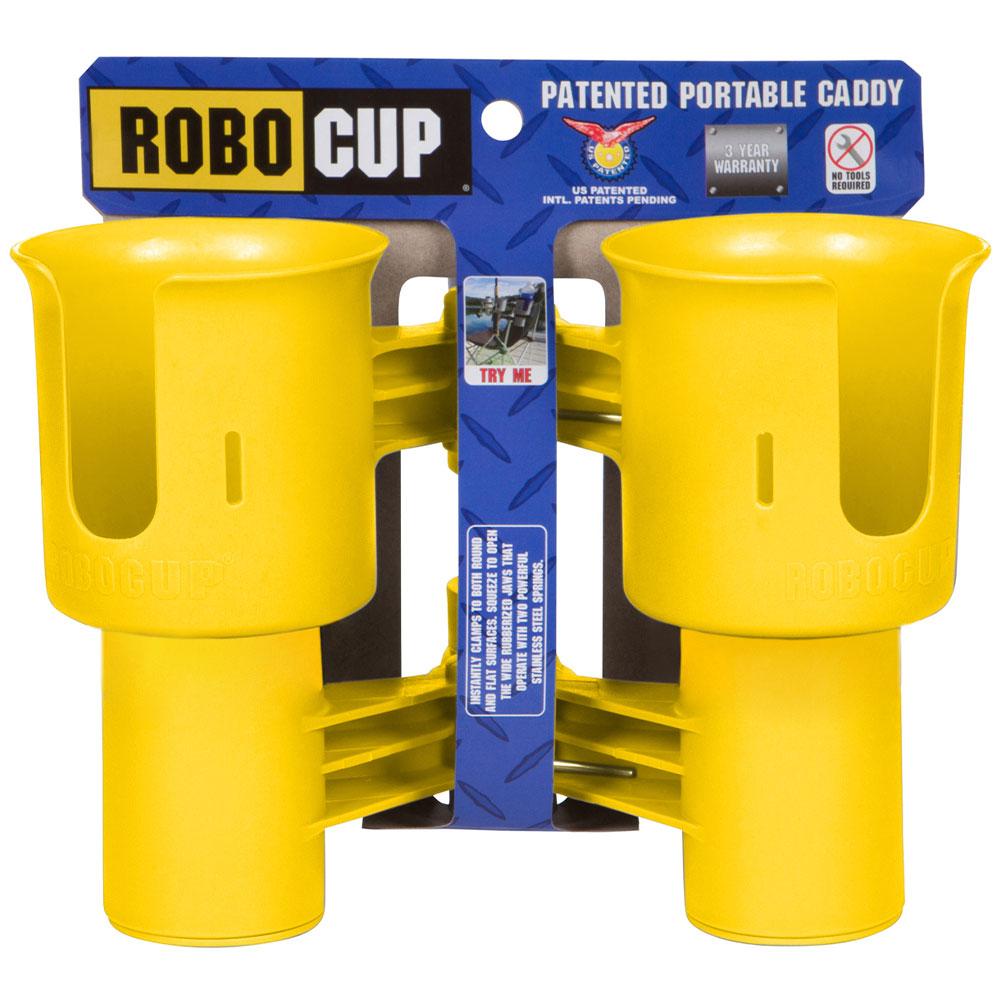 Dual-Cup & Drink Holder (Yellow)  |  Boating & Fishing Boating & Fishing Boating & Fishing