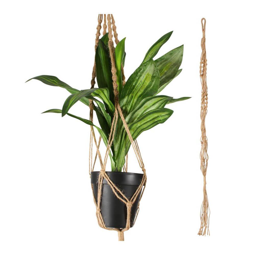 Dusk Macrame Style Hessian Plant Holder (3Mmx90Cm)  |  Gardening Gardening Gardening