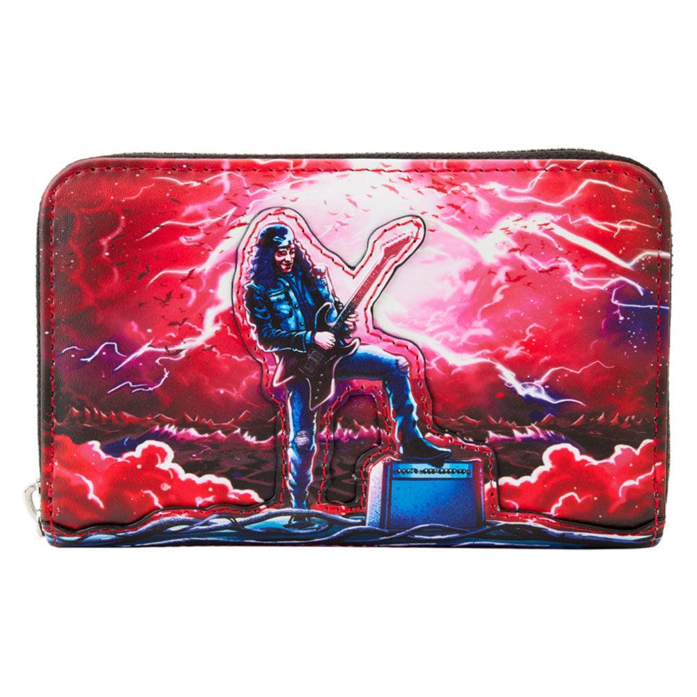 Eddie Munson Tribute Glow Zip Around Wallet  |  Wallets & Money Clips Accessories Wallets & Money Clips