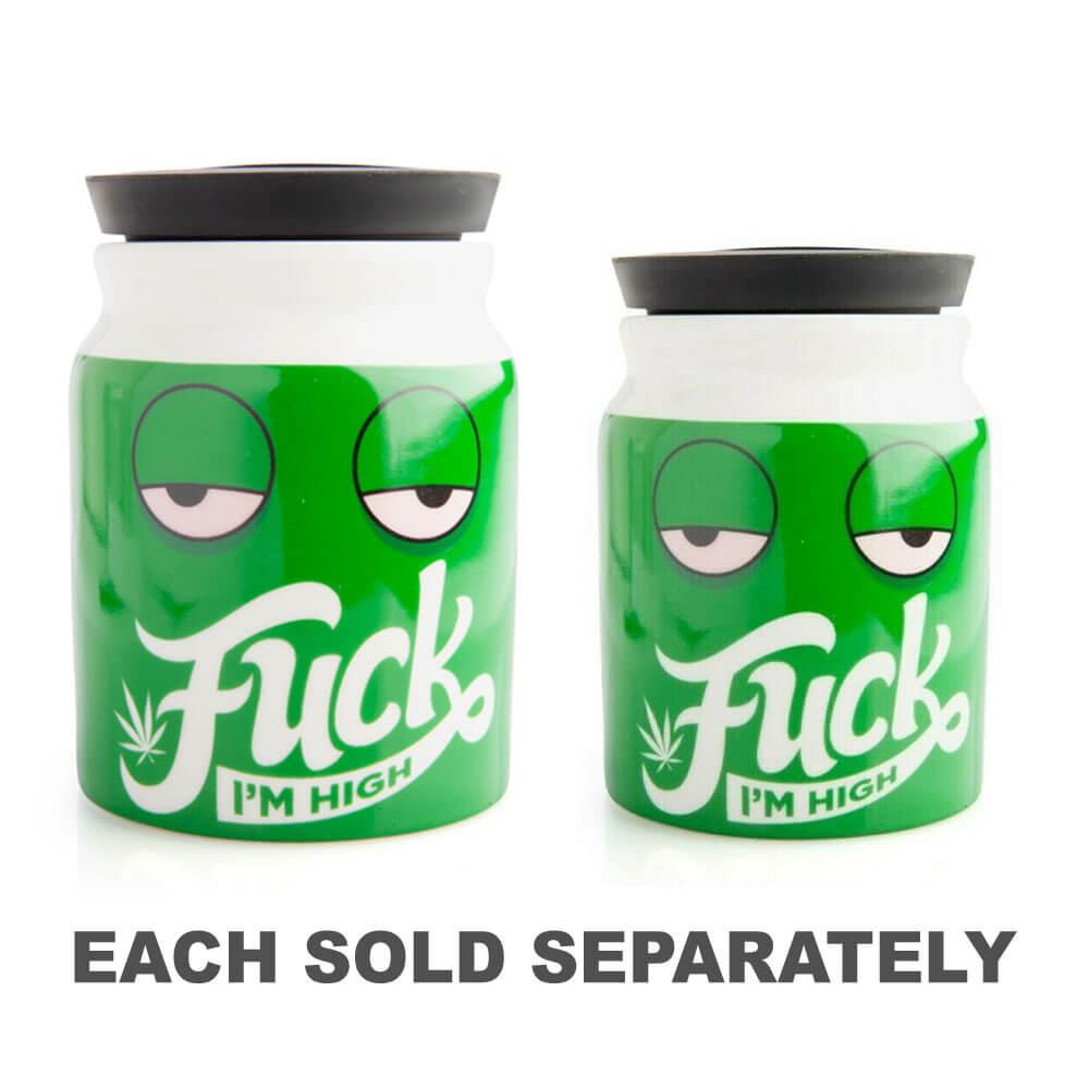 Fck I’M High Stash It! Storage Jar  |  Cooking & Catering Cooking & Catering Cooking & Catering