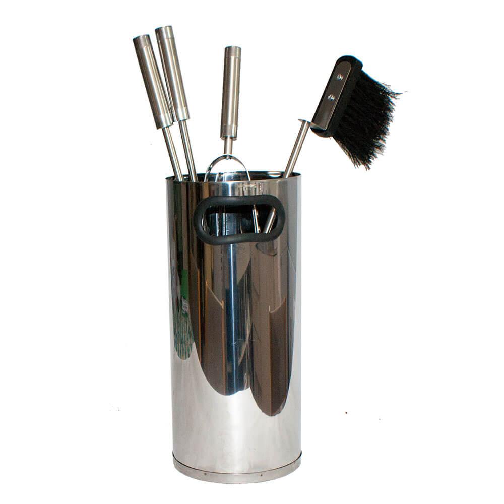 Fire Tool Set W/ Bucket Stand  |  Barbeques Barbeques Barbeques