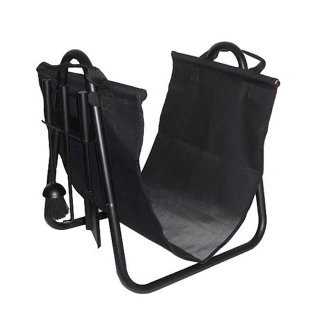 Fireplace Kindling Woodsling/Cradle Set (Blk 50Cm H)  |  Barbeques Barbeques Barbeques