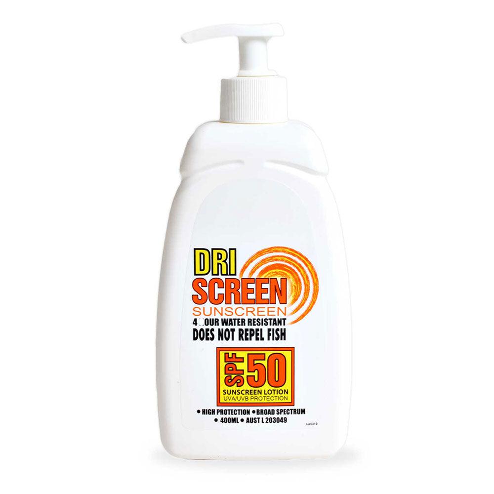 Fish Friendly Pump Pack Dri Screen Sunscreen 400Ml  |  Skincare Grooming Skincare