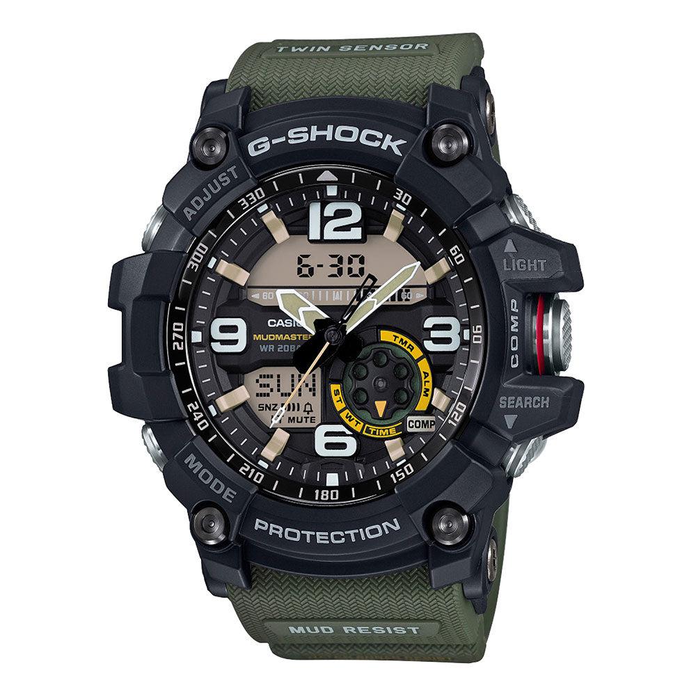 G-Shock Mudmaster Twin Sensor Green Band Watch  |  Watches & Jewellery Accessories Watches & Jewellery