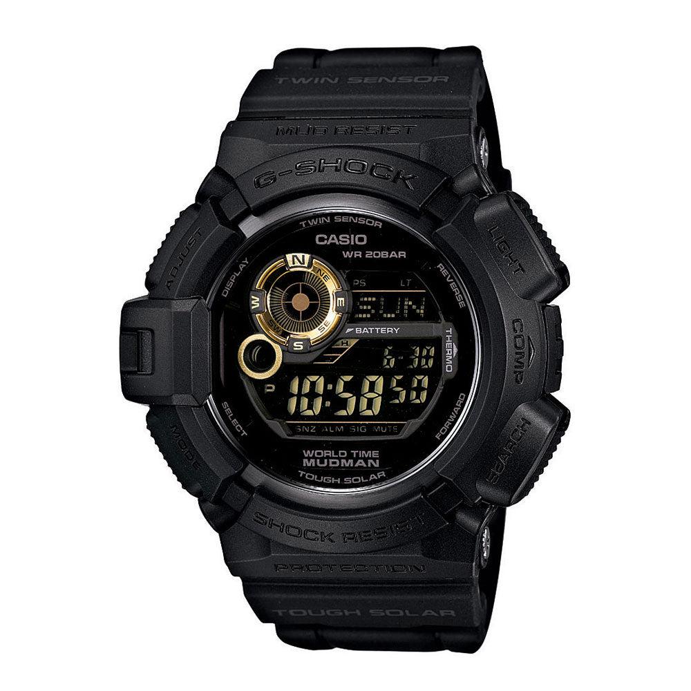 G-Shock Tough Solar Mudman Watch (Black/Gold)  |  Watches & Jewellery Accessories Watches & Jewellery