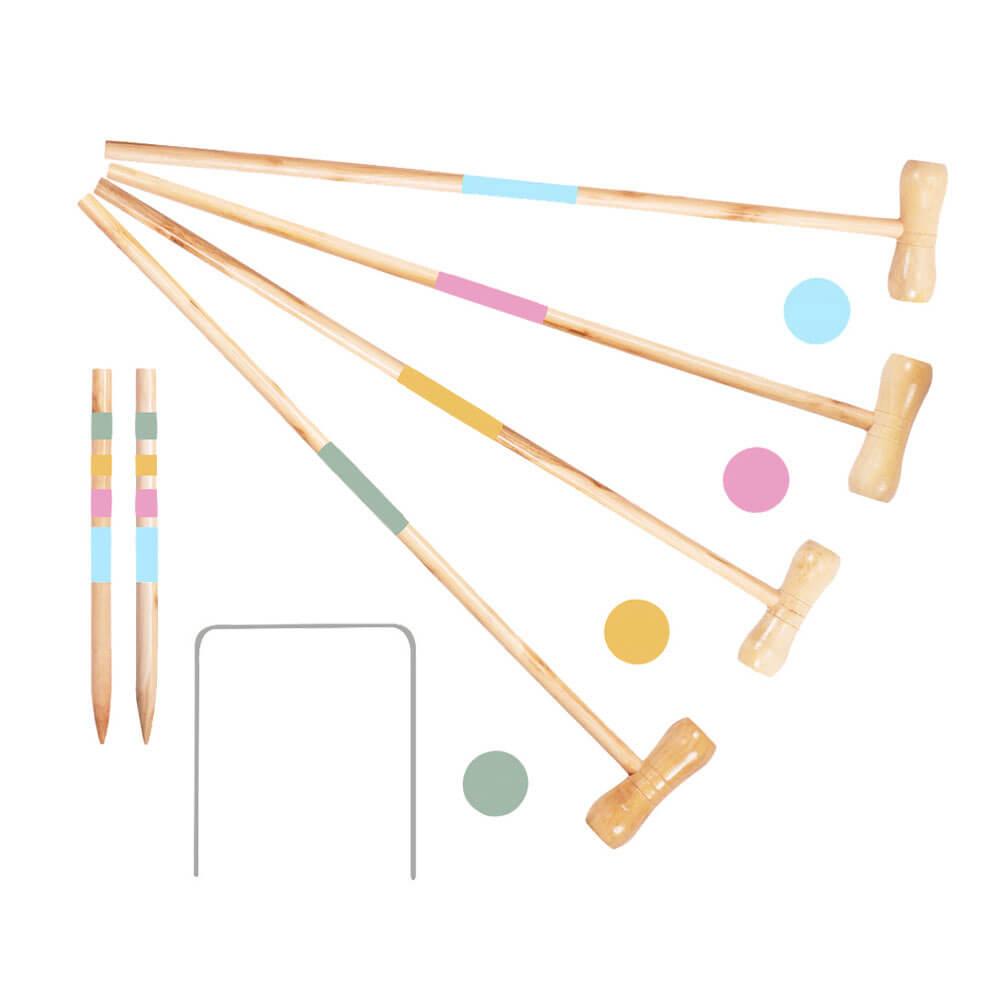 Garden Croquet Set (82X4Cm)  |  Swimming & Beach Outdoor Swimming & Beach