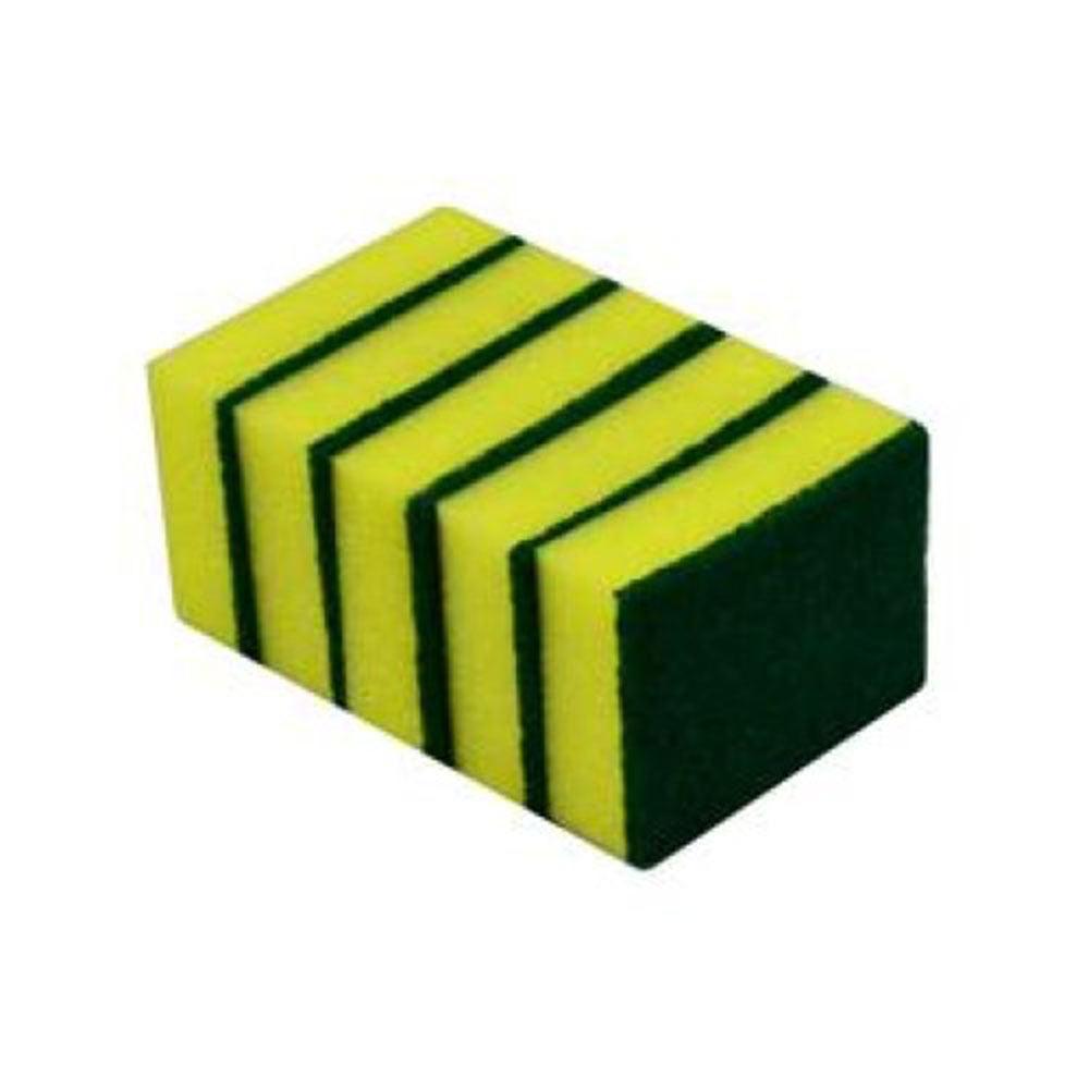 General Purpose Sponge Scourer 5Pcs (100X75Mm)  |  Bedroom & Manchester Bedroom & Manchester Bedroom & Manchester