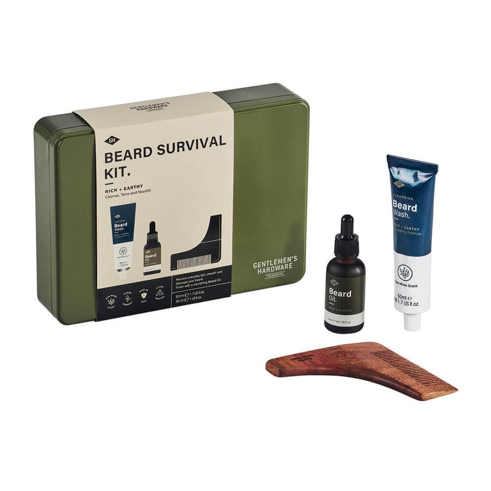 Gentlemen’s Hardware Beard Survival Kit  |  Shaving & Grooming Grooming Shaving & Grooming