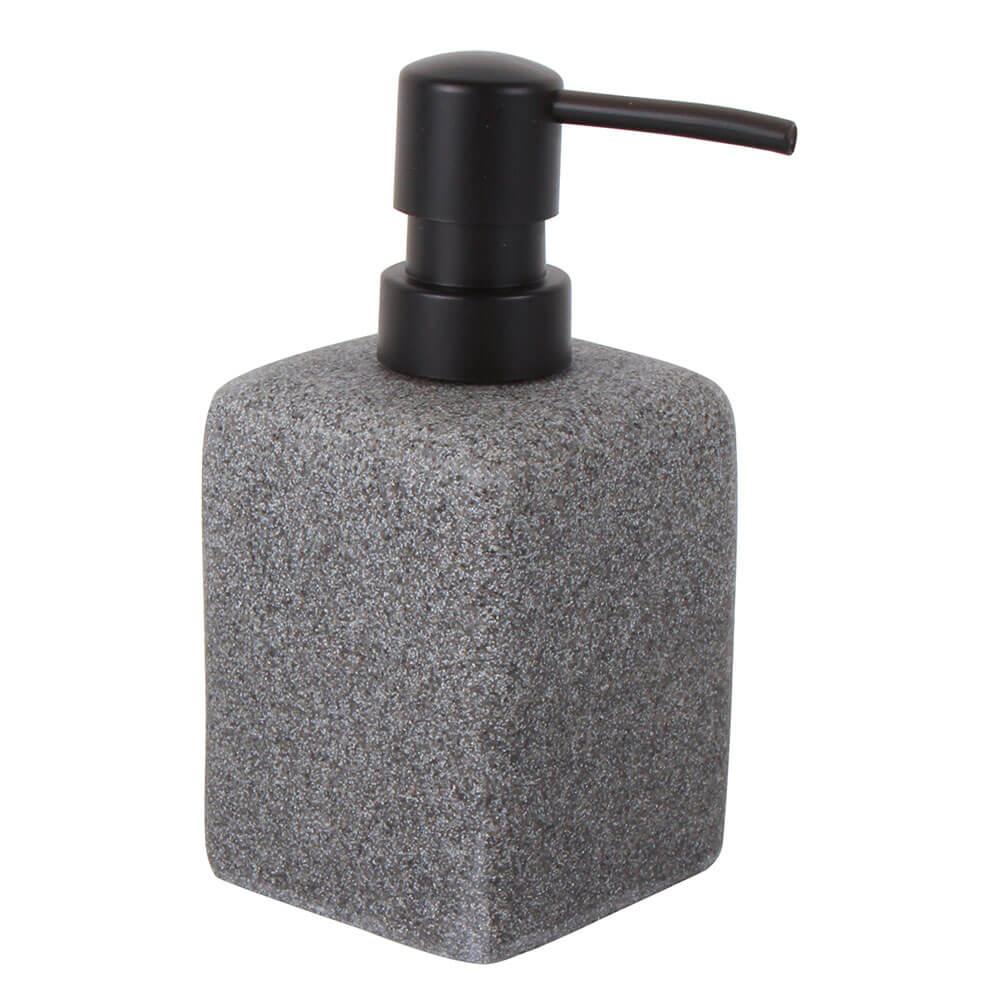 Granite Look Poly Resin Soap Dispenser (15X7X7Cm)  |  Skincare Grooming Skincare