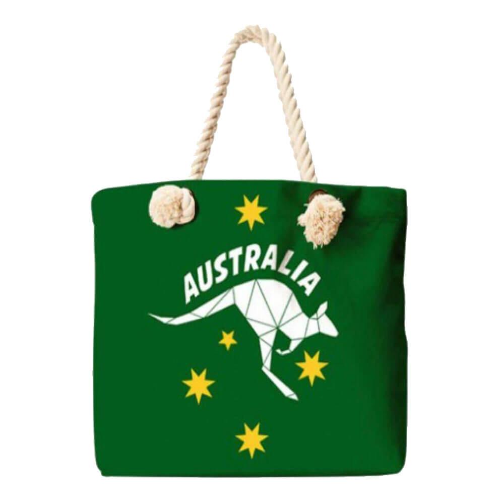 Green And Gold Beach Bag (50X42X15Cm)  |  Swimming & Beach Outdoor Swimming & Beach