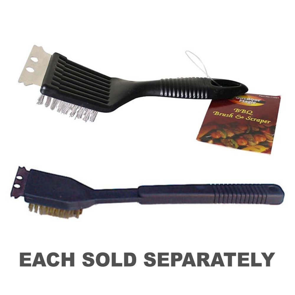 Grill Brush Scraper S/Steel Bristles  |  Barbeques Barbeques Barbeques