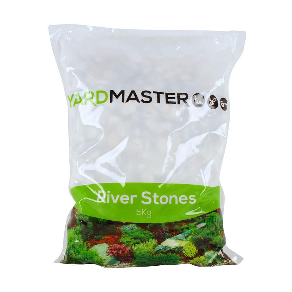 Gus White Stone Pebble In Pvc Bag 5Kg (1-2Cm)  |  Gardening Gardening Gardening