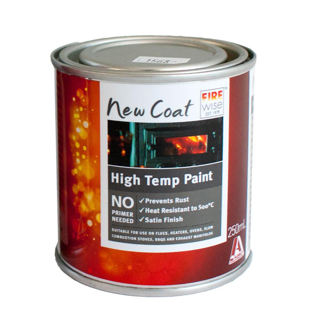 High Temperature Pot Belly Black Paint (250Ml)  |  Barbeques Barbeques Barbeques