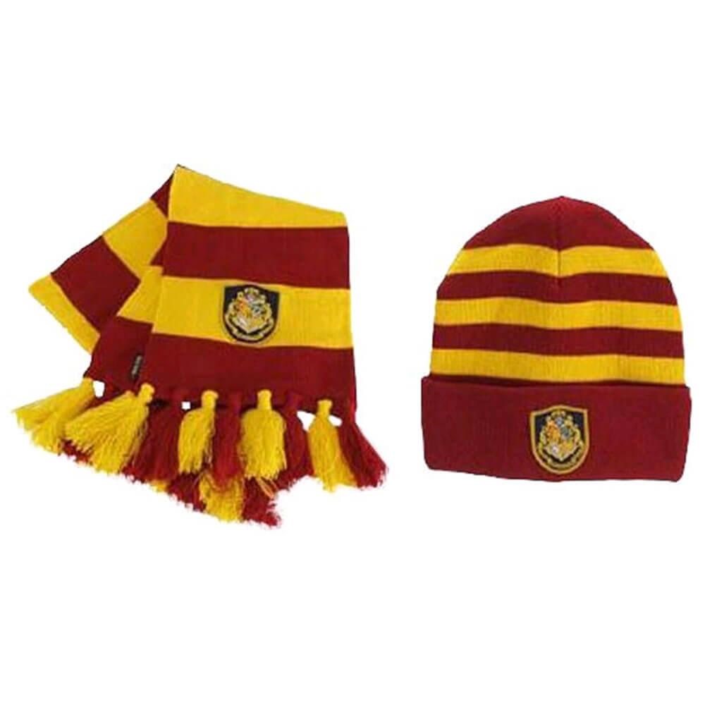 Hogwarts Knit Hat & Scarf Set  |  Hats, Scarves & Gloves Accessories Hats, Scarves & Gloves