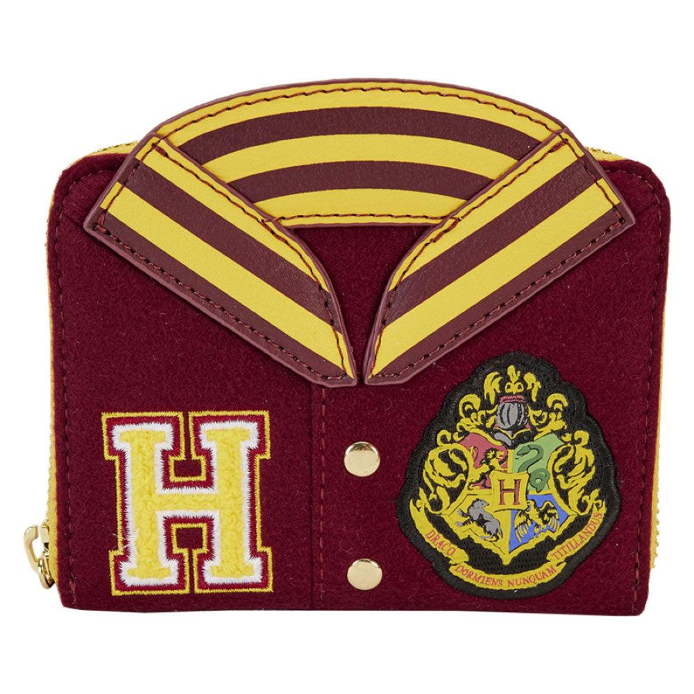 Hp Gryffindor Crest Varsity Jacket Zip Around Wallet  |  Wallets & Money Clips Accessories Wallets & Money Clips